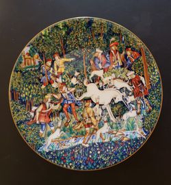 Decorative Vintage Plate 1975 Limoges France