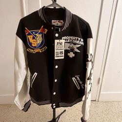 VALE FOREVER ALUMNI VARSITY JACKET BROWN