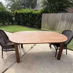 Table And Two Chairs 