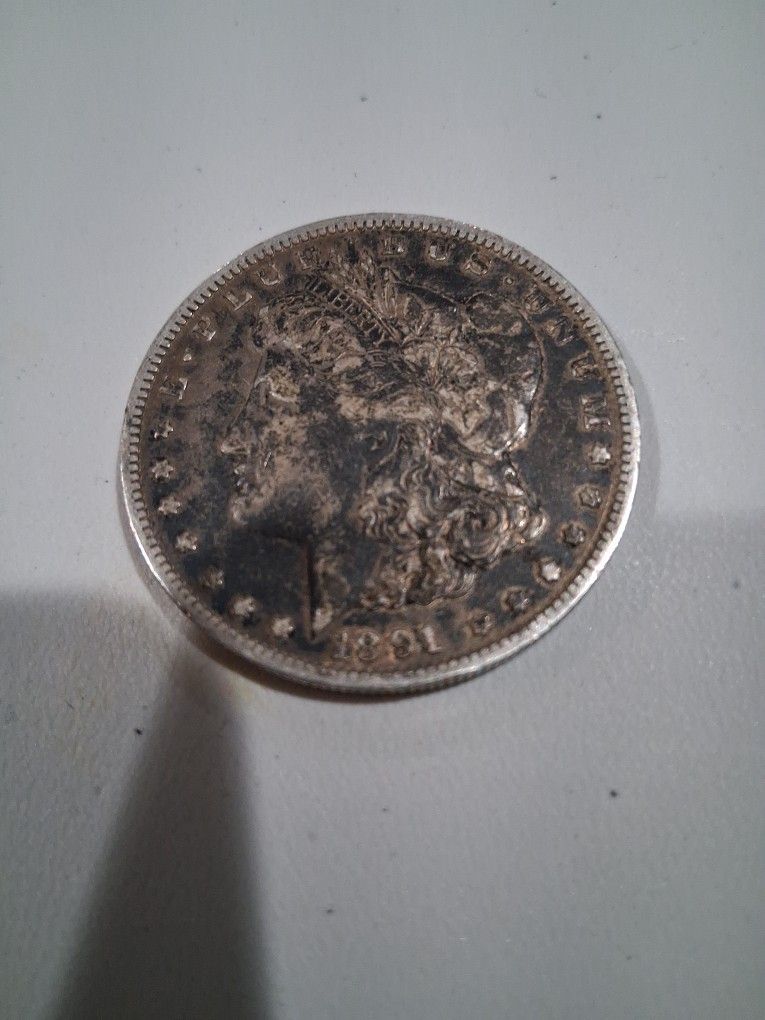 1891 O Morgan Toned