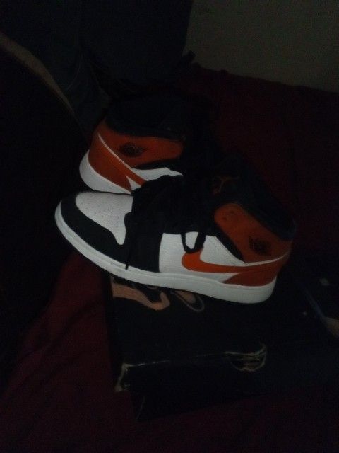Mid Air Jordan 1 Shattered Backboard