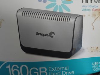 Seagate 160GB External Hard Drive $50 obo.