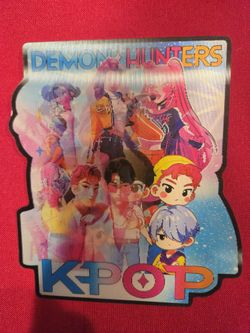 5" By 5" Demon Hunter Sticker 