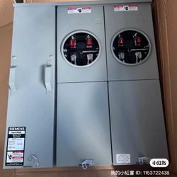 200amp 2 Meters Panel (WEPK2211) Siemens 