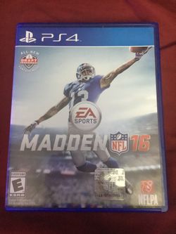 Madden 16 PS4
