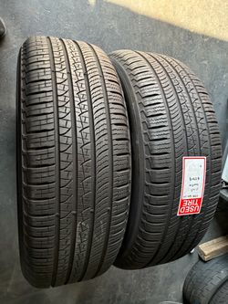 Pirelli 255/60/20 Used Tires – Set of 2 $270 Installed and Balanced Located at 1305 Preston Ave Pasadena Tx 77503