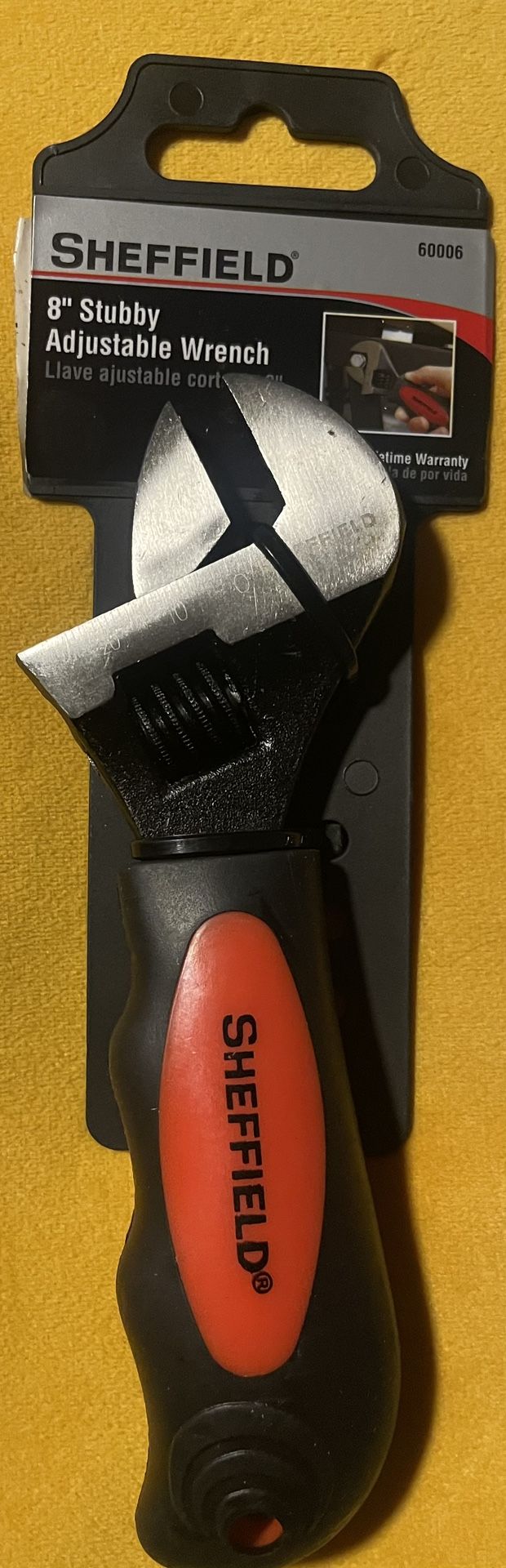 8” Stubby Adjustable wrench