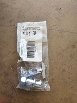 Angle stop 1/2" X 3/8" OD chrome