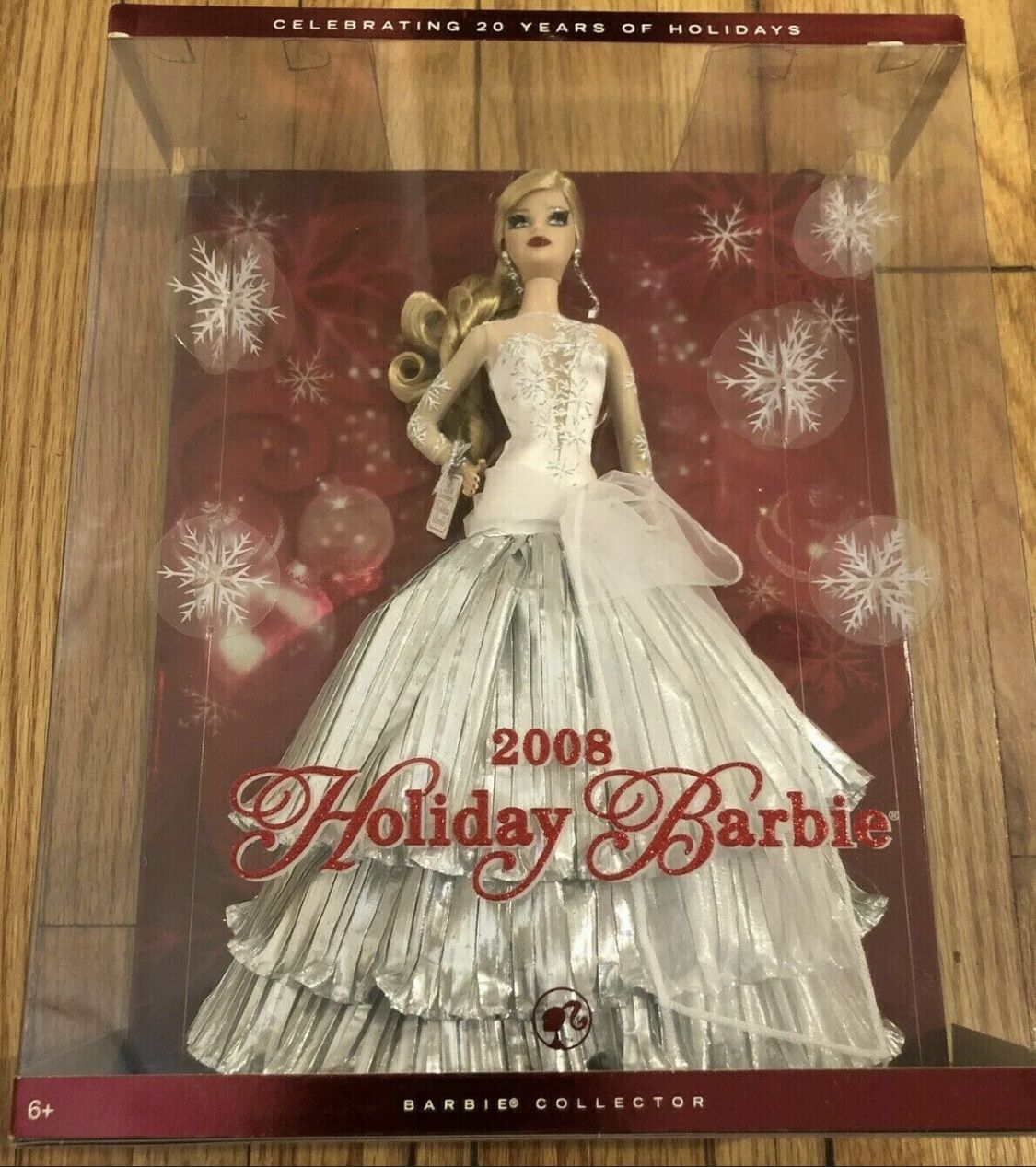 New MISB Mattel Holiday Barbie 2008