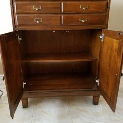 Antique Flip Top Secretary Desk