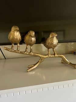 Decoración de pajaritos 14 “de largo por 8 de alto