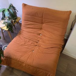 Orange caterpillar Style Chair