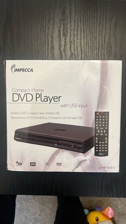 Impecca Compact Home DVD Player with USB Input