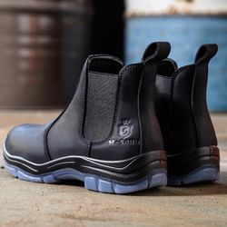 Mens Work Boots Steel Toe Sizes 7.5, 8, 9,  Or 10