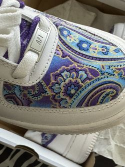 Custom Purple Air Force 1s Exclusive Nikes