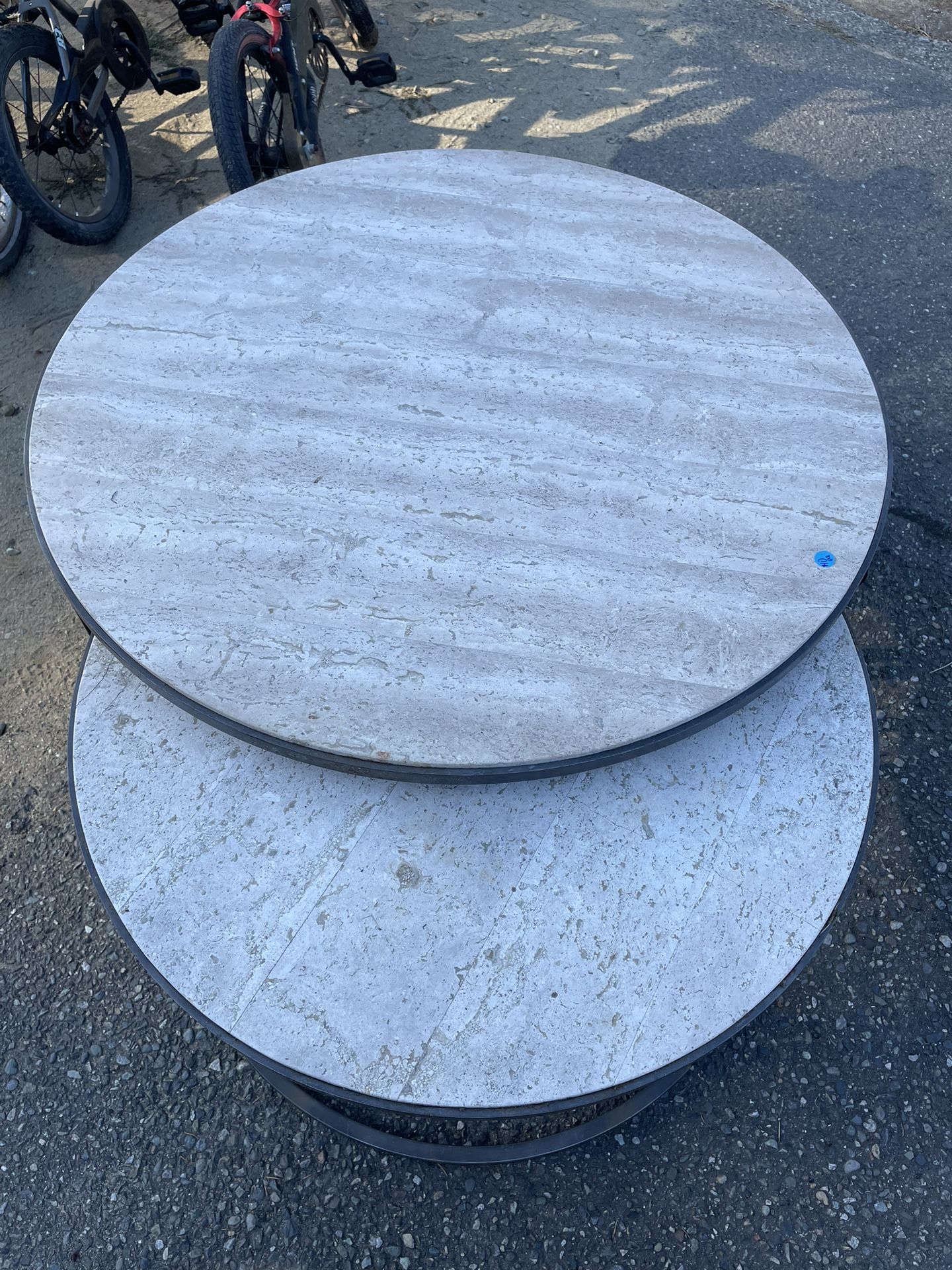 Circle Tables - Marble