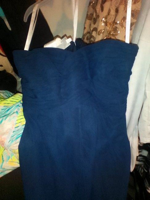 Navy Blue Formal Dress Size 10
