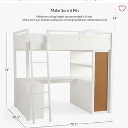 Pottery Barn Loft Bed 