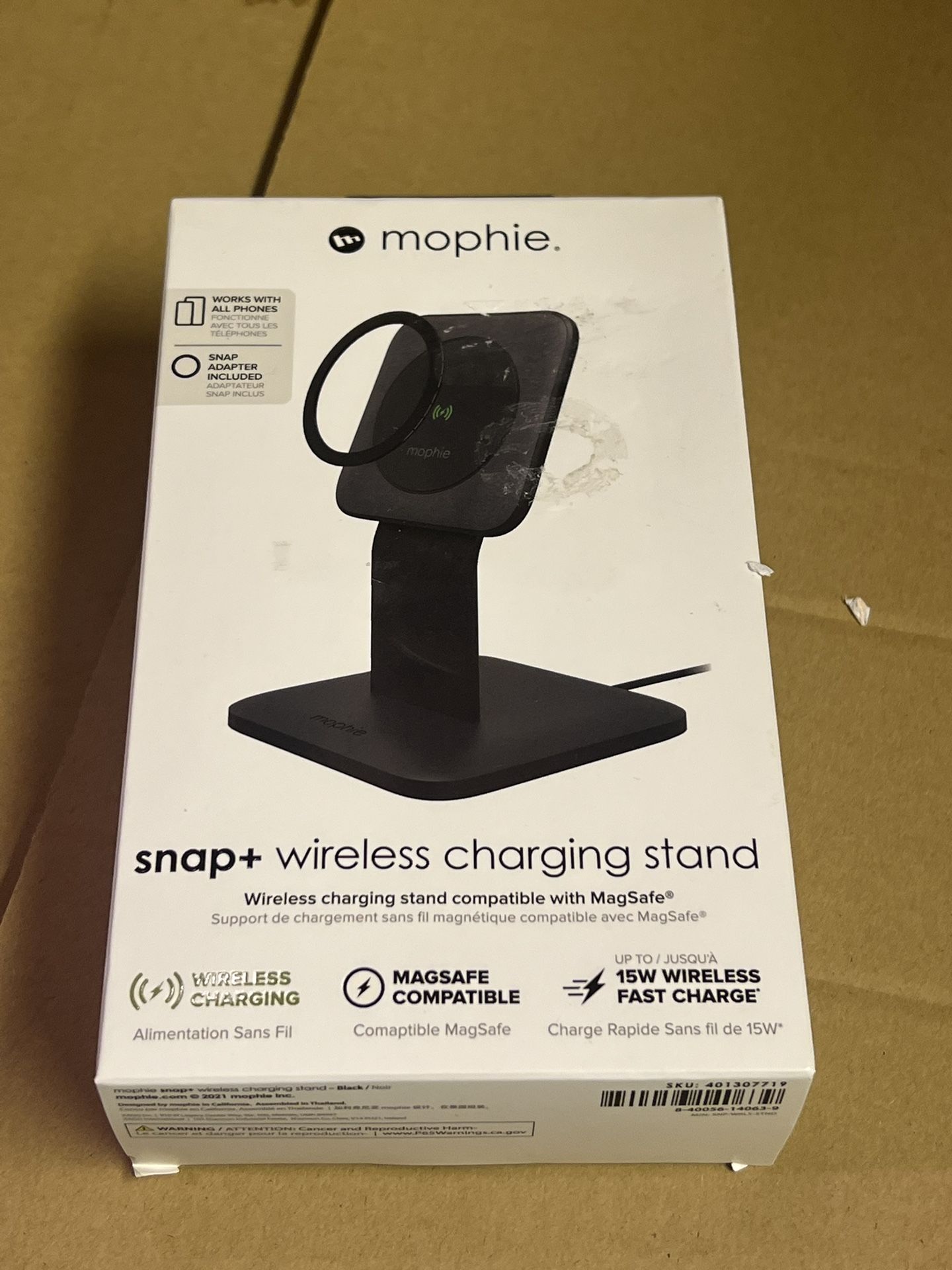 New Mophie Wireless Charging Stand