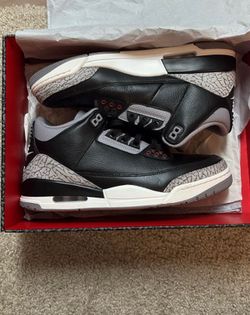Jordan 3 black cements