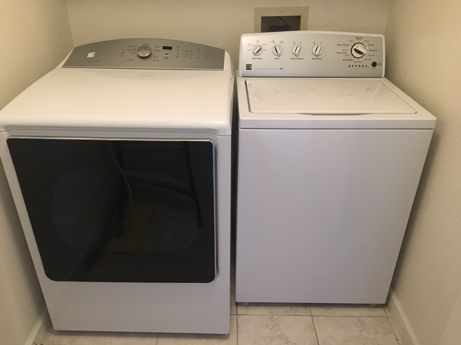 Electric Dryer & Washer