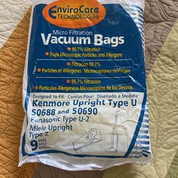 Kenmore Vacuum bags - 50688 and 50690