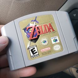 Nintendo 64 Zelda Ocarina Of Time Works Perfectly Great Condition 