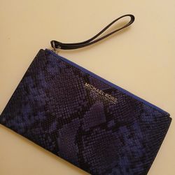 Dark Blue Michael Kors Wallet
