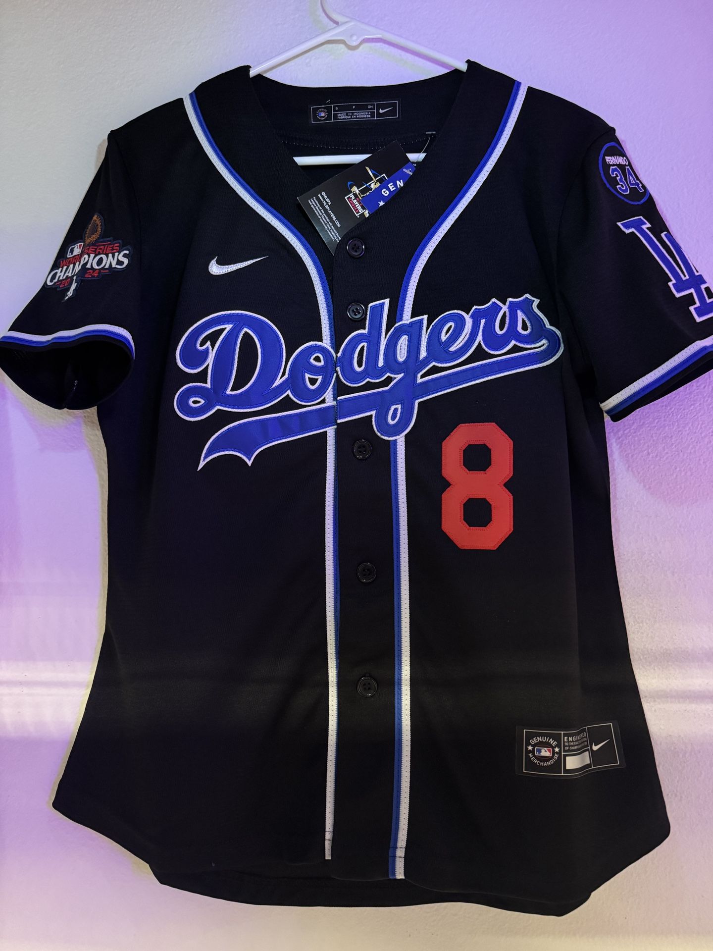 Kike Hernandez Women Jersey Black