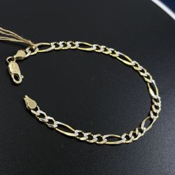 14K FÍGARO BRACELET