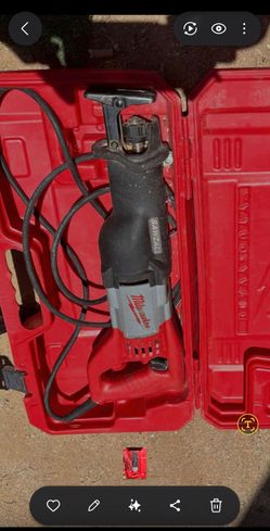 18v Milwaukee sawzall
