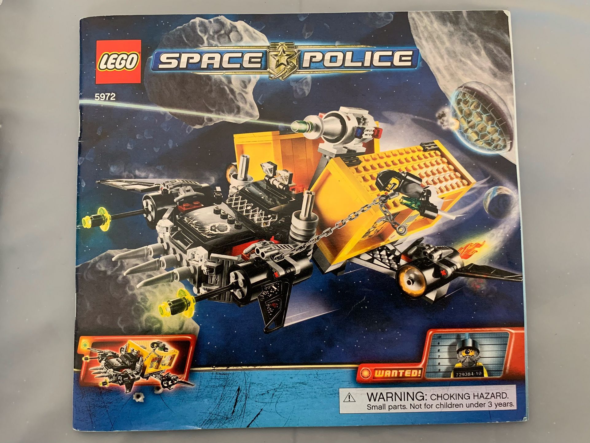 Lego 5972 Space Police Space Truck Getaway (282 Pieces) for Sale in