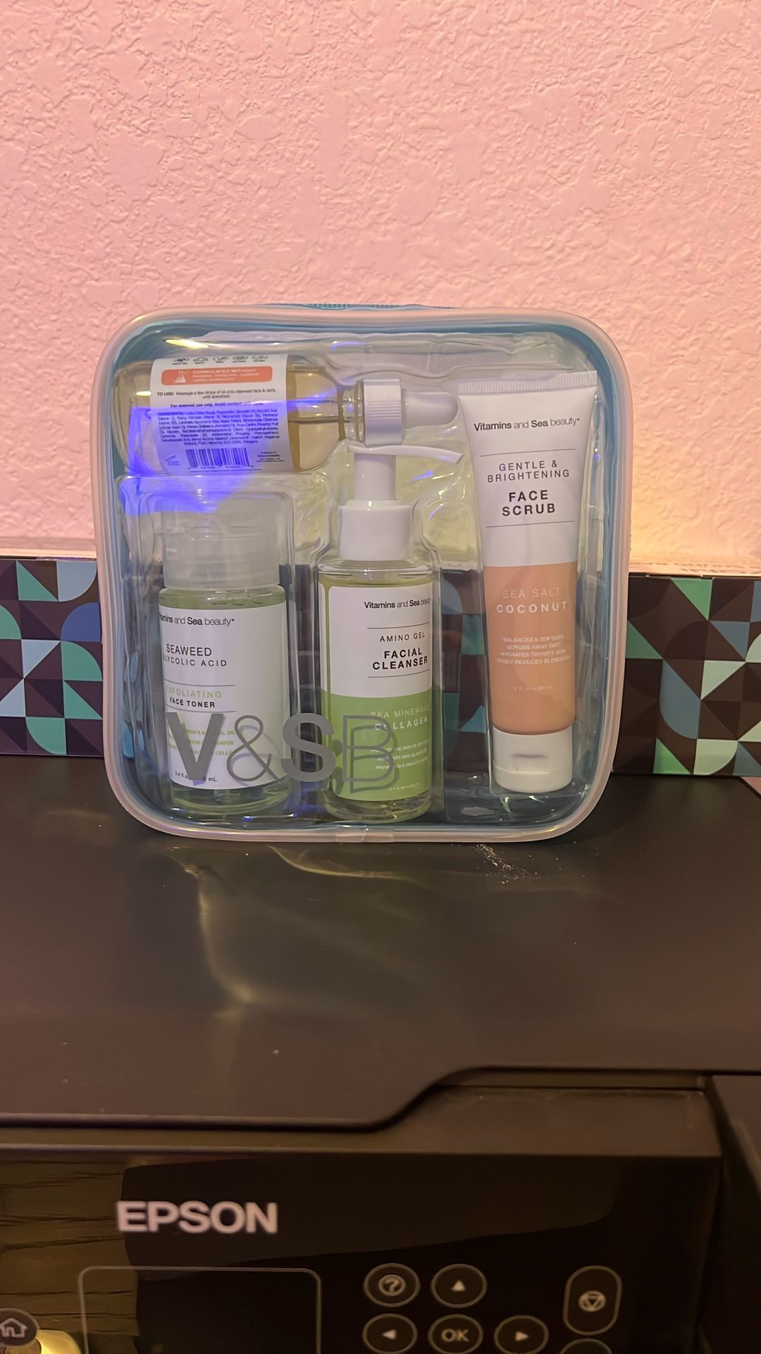 Skincare Minis Travel pouch