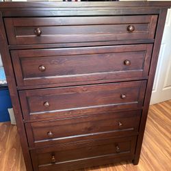 Pottery BArn Beadbaord 5 Drawer Dresser