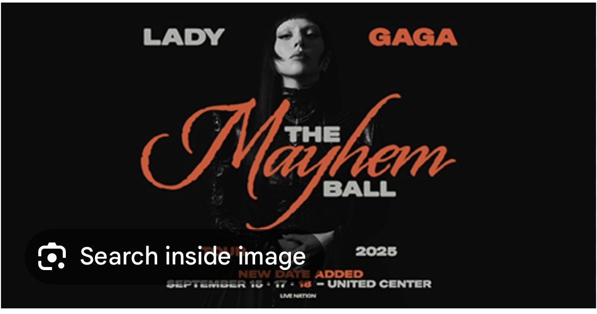 Lady Gaga Tickets Chicago
