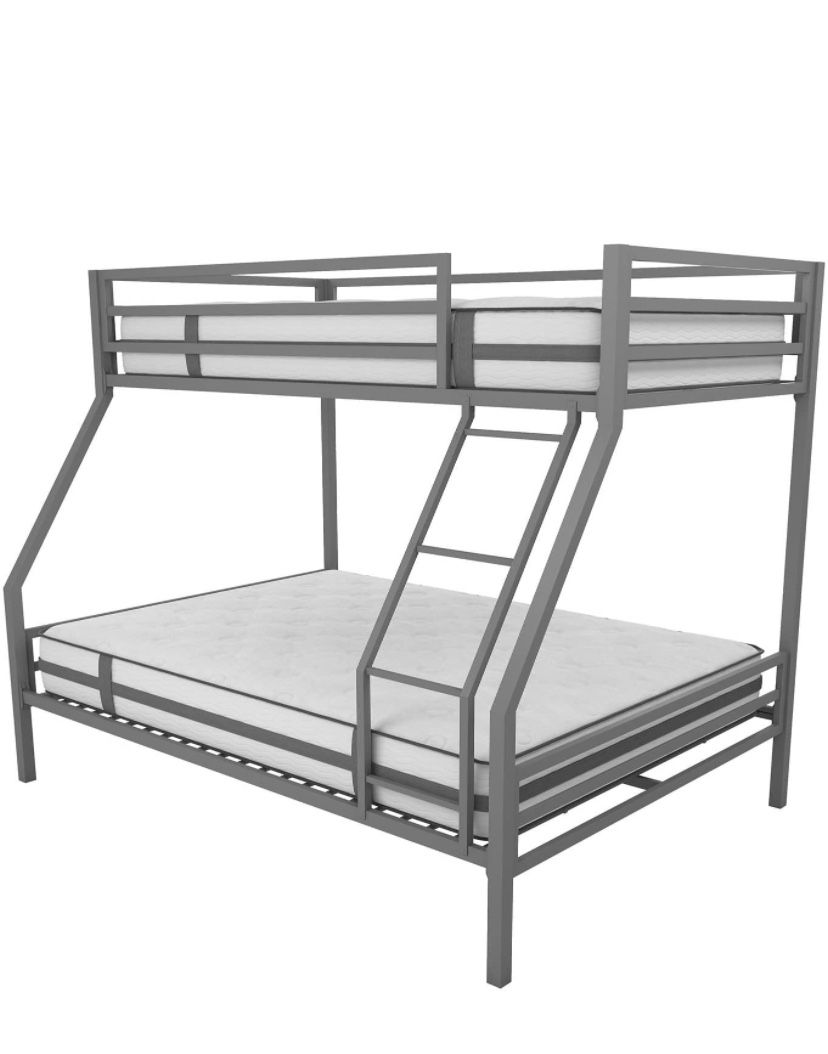 Twin Bunk bed With Full On Bottom  