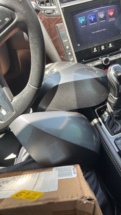 Dark gray paint matched q50 door side cap covers