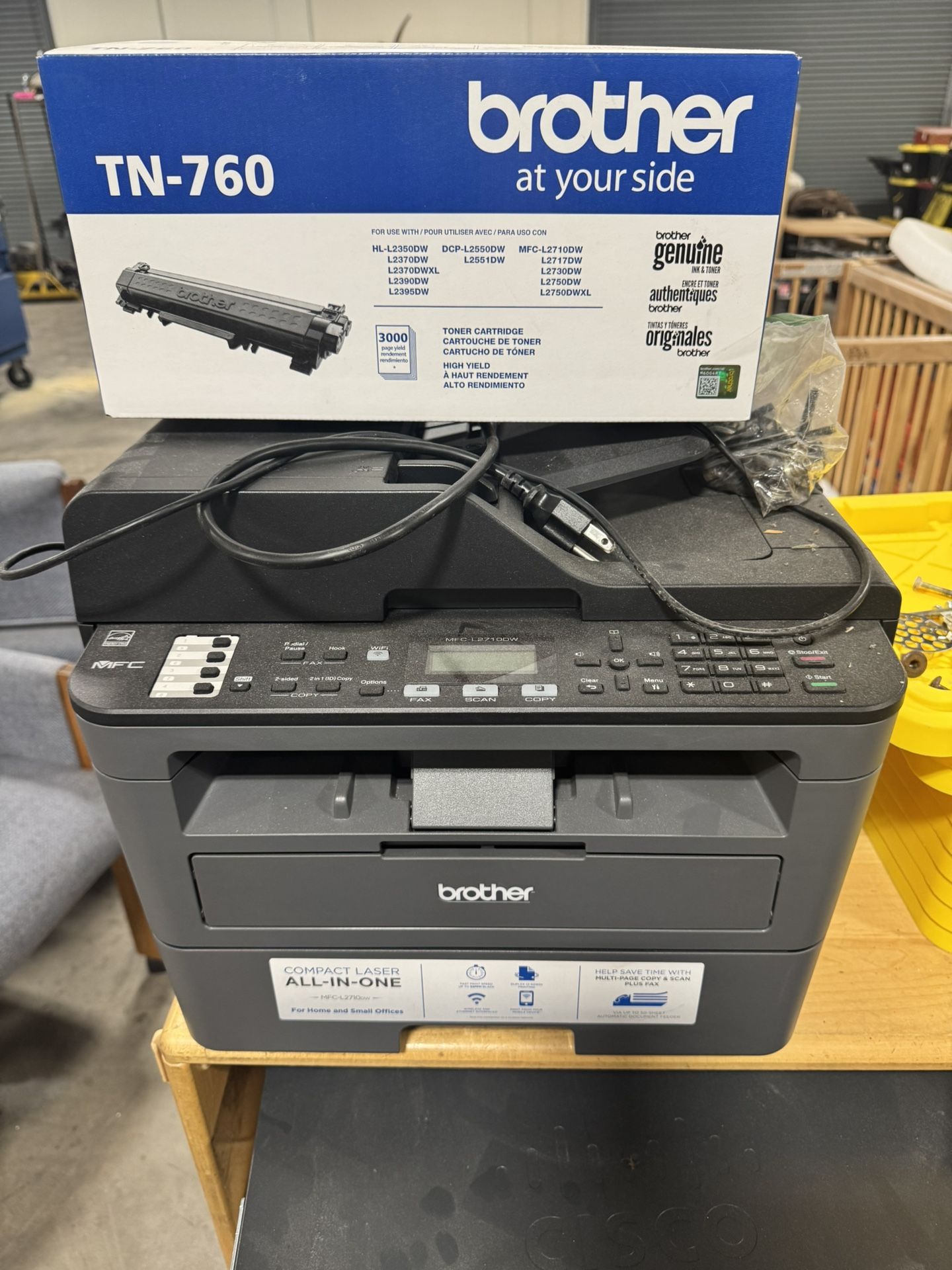 Brother Compact, Laser, All-In-One Printer 