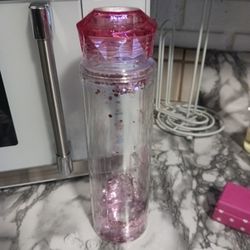 Pink Water Bottle 