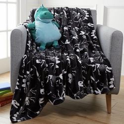 Dinosaur Huggable Friend & Throw Set