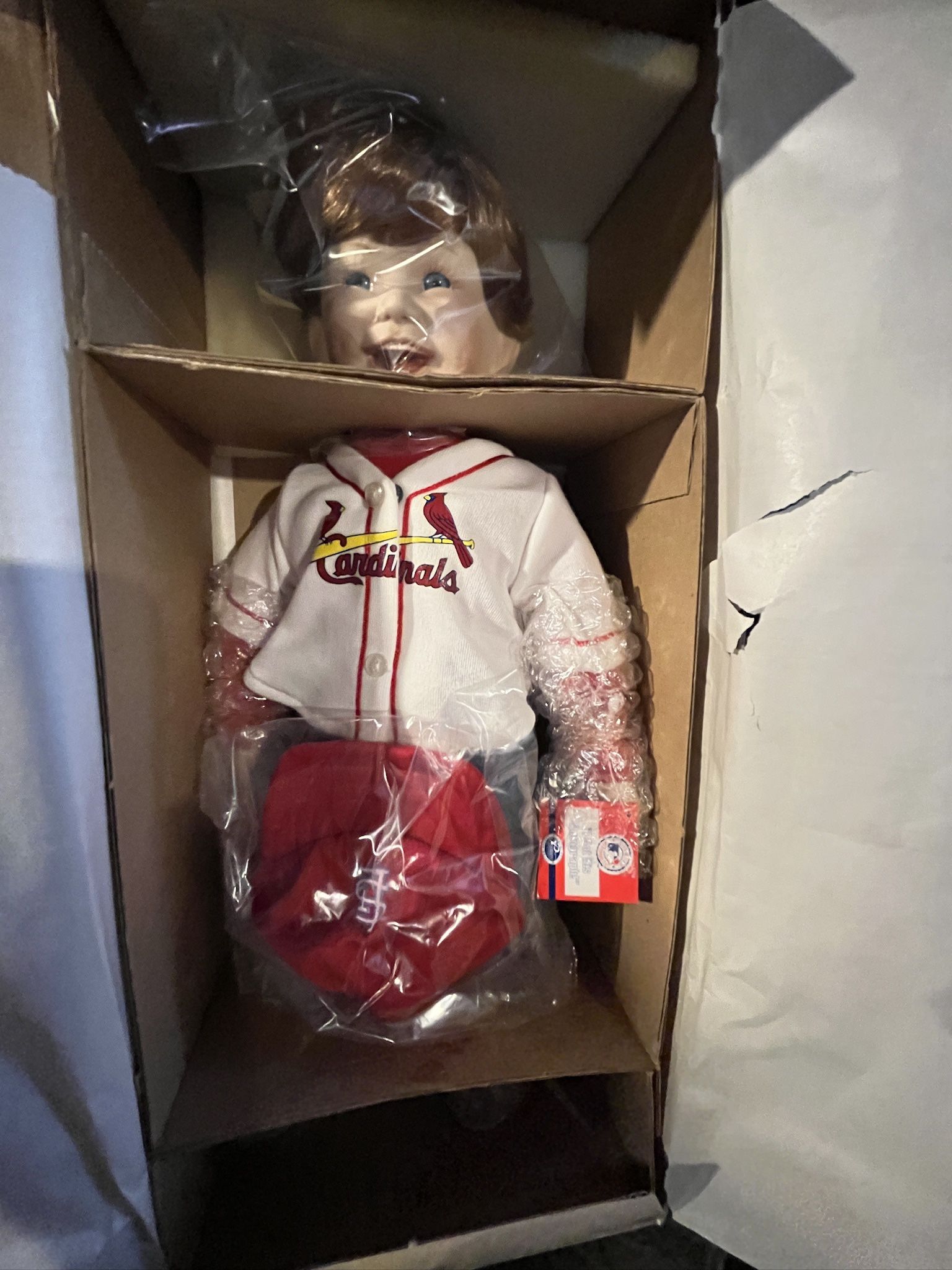 Vintage 1999 The Ashton-Drake Galleries I Got His Autograph Porcelain Doll