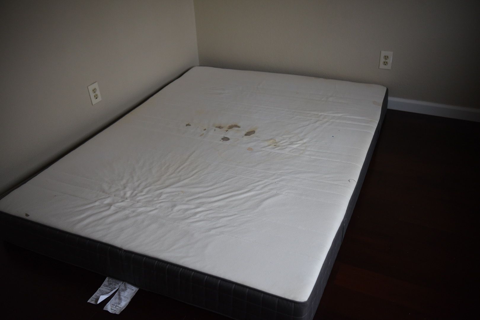 IKEA queen firm mattress (MOVING OUT SALE)