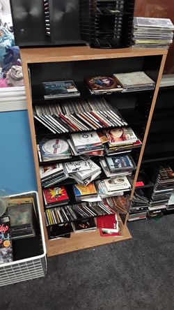 Small CD shelf only $5! CDs $0.25 each!