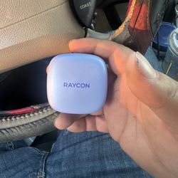 Purple racon earbud