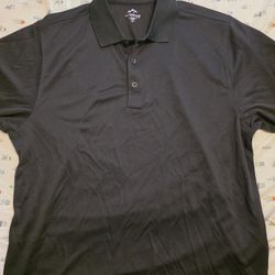 Men's Black Polo