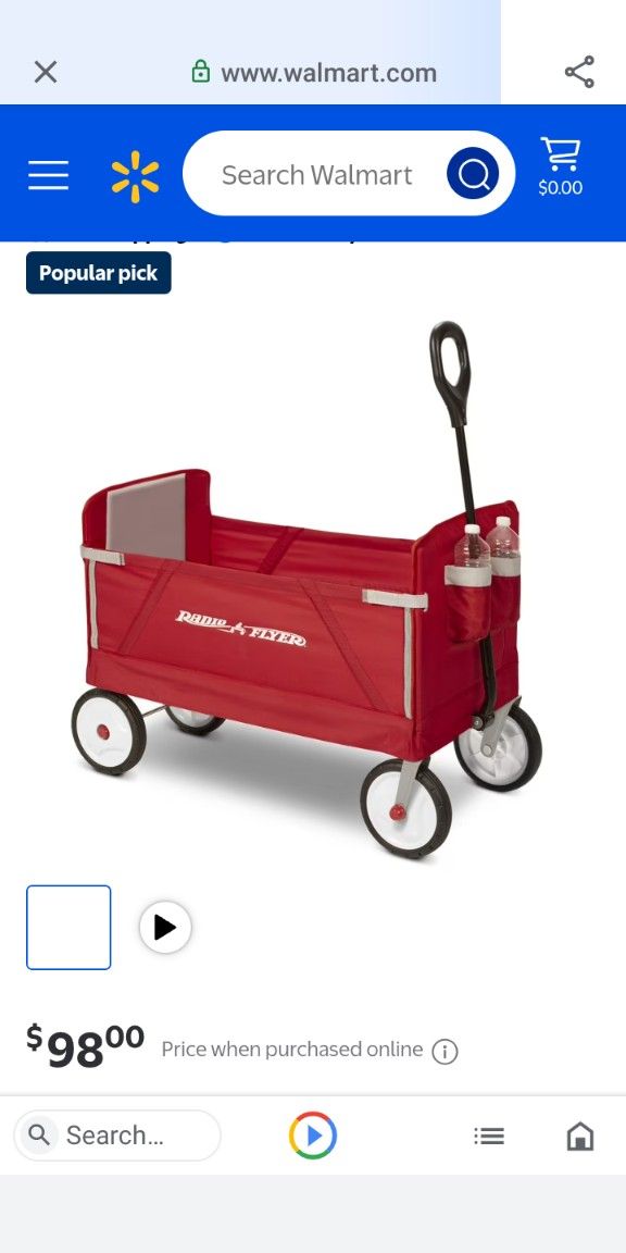 Radio Flyer Ez Fold Wagon