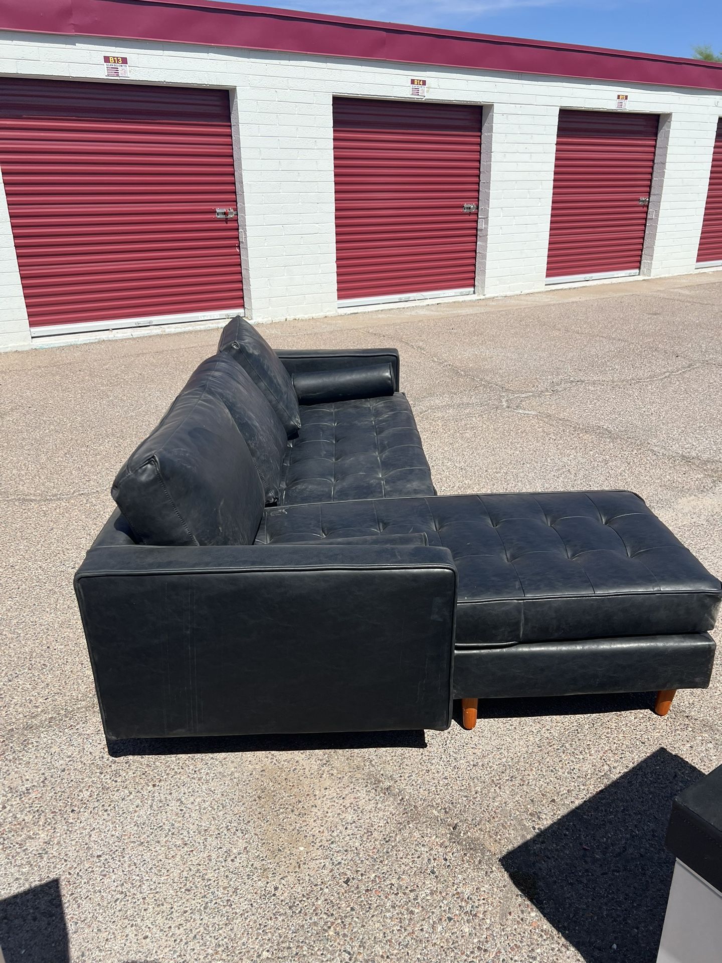 Leather Italian Sofa
