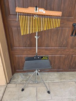 LP Chimes Stand Rhythm Tech Tray Setup