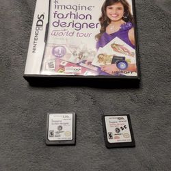 2 Nintendo DS Fashion Designers games