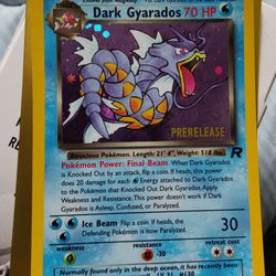 Pokemon Pre Release Gyarados 